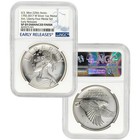 2017 American Liberty Silver Medal Set Ngc Ms69 Pf69 Er
