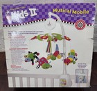 Vintage Kids Ii Musical Mobile Baby Bugs 1998 Crib Toy Nib Old Stock