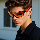 Polarized Sports Sunglasses Driving Cycling Fishing Sun Glasses Uv Protection