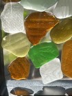 Beautiful Mix Of Patterned Genuine Surf Tumbled Sea Beach Glass Rare Small