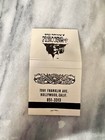 Magic Castle Hollywood Vintage Matchbook  Unstruck full