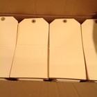 Box Of 500 8  X 4  Jumbo Manila Shipping Tags Plain Unstrung  15 Pt  G10101 New