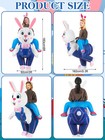 Halloween Inflatable Costume Adult Costume Blow Up Scary Cosplay For Women Me   