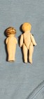 Antique Miniature Bisque Baby Doll Lot Of Two     Excellent    