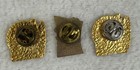 Vintage Mcdonald s Navy Pier Chicago Employee Pins 1995 Crew Lapel Lot Of 3