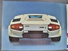 1978-1979 Lamborghini Countach Lp400 S Brochure 4-language Text Nice Original