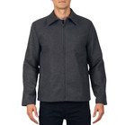 Alpine Swiss Grant Wool Blend Gray Full Zip Bomber Jacket -- Medium 36 38 Nwot