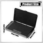 Large Thumbprint Ink Pad  6x4in Quick-drying Rubber Stamp Ink Pad  Waterproof