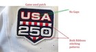 Usa 250th Anniversary Patch America 250 Years Iron On    In Stock  