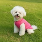 Chol vivi Dog Clothes  2pk Soft Cotton T-shirts For Small  Medium  Large  Extra