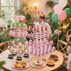 Yestbuy Large Cupcake Stand6 Tier Cupcake Tower Round Cupcake Holder For 80