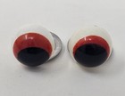 8 Pair Zims 17mm Teddy Bear Painted Plastic Safety Eyes Craft Doll Toy Puppet