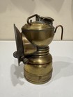 C  1913 The Baldwin Lamp John Simmons Co Brass Carbide Miner   s Lamp Super Clean