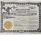 Lot 41 Vintage Job Decamp Inc Stock Certificates Nj Issued Unissued Scripophily