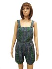 Vintage Overall Guatemalan Latin America 70s Jumpsuit Pinafore Pants Women S- M
