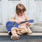 Soprano Ukulele 21 Inch Basswood Ukeleles For Beginners Four Strings Hawaiian   