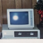 Vtg 1986 Photo Of Tandy 1000 Sx Desktop Computer Dual Floppy Drives Retro Tech