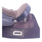King Leather Barrel Racing Trail Saddle Black Brown Western Horse Saddle