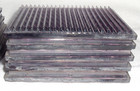27  frank Lloyd Wright Transom Luxfer Prism Glass 4 x4  Panes Tiles Light Purple
