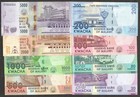 Malawi Full Set 8 Pcs 20 50 100 200 500 1000 2000 5000 Kwacha 2020 - 2024 Unc