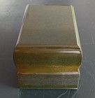 Cineraria Urn Solid Wood Lacquered Green Musk Caf Srl