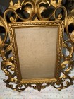 Ornate Victorian-style Brass Picture Frame With Easel Stand For 4 X 6 Pictures