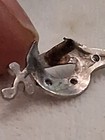 14k Gold Lapel Pin Shriners Scimitar Sword Crescent Moon Masons Small No Mark