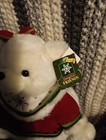 Snowflake Dan Dee Teddy 12    White Girl- Red  Green Holiday Outfit 2005