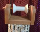 Antique Wooden Thread Spool Holder