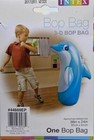 Intex 3d Bop Bag Dolphin - Inflatable Blow Up Punching Bag Toy Gift  Kids Fun
