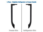 Door Handle - Fridge Frigidaire Lfhi1826lm0 Lfht1817lb1 Lftr1814lb0 Nftr18x4lb0