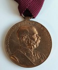 Austro-hungarian 1898 Military Medal Signum Original Military Wwi