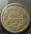 1863 Civil War Patriotic Token  not One Cent  F-90 364a     Scarce Dies Nice