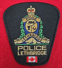 Lethbridge Alberta Canada Patch Lot B Trade Stock 10 Police Patches Police Patch