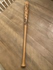 2001 Lsu Baseball Team Signed Rawlings 34 In  Wood Bat  35 Autos  Skip  Pontiff 