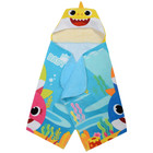 Kids Hoodie Towel Baby Shark Cotton Hooded Towel