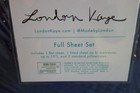 New Nip London Kaye Navy Blue Full Sheet Set