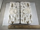 Vintage Duncan Ceramic Casting Mold Small Turkeys   Ducks  dm-338c  has Damage 