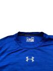 Under Armour Coldgear Compression Shirt Mens Small Blue Long Sleeve Crew Neck