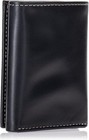 Timberland Men s Leather Trifold Wallet With Id Window  Black  cloudy   One Size