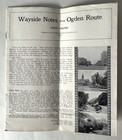 Vintage 1915 Southern Pacific Rr Railroad Brochure Ogden Route Wb Wayside Notes