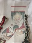 Santa Stocking Needlepoint Kit Read
