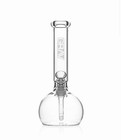 Grav   Large 12    Round Base Water Pipe Bong  Removable Down-stem  Ice Pinch