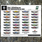 2025 Indy 500 - Raceday Spotter Guide Program Official Media Race Results Palou