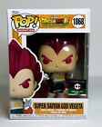 Funko Pop  Anime Dragon Ball Super Saiyan God Vegeta With Aura  1868 Chalice Exc