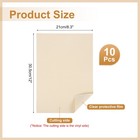 10pcs Adhesive Vinyl Sheets Bundle 8 3   x 12   self Adhesive Vinyl  Khaki