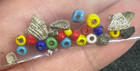 16 Trade Beads Florida Artifacts Harney Massacre Seminole Caloosahatchee Battle