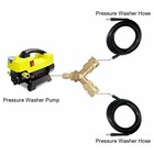 3 8inch Fitting Pressure Washer Tee Splitter Coupler 5000psi Brand New