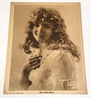 Mary Miles Minter - Vintage C1915 Silent Movie Metro Star Film Trade Ad Portrait