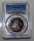1876-p Seated Liberty Half Dollar 50c